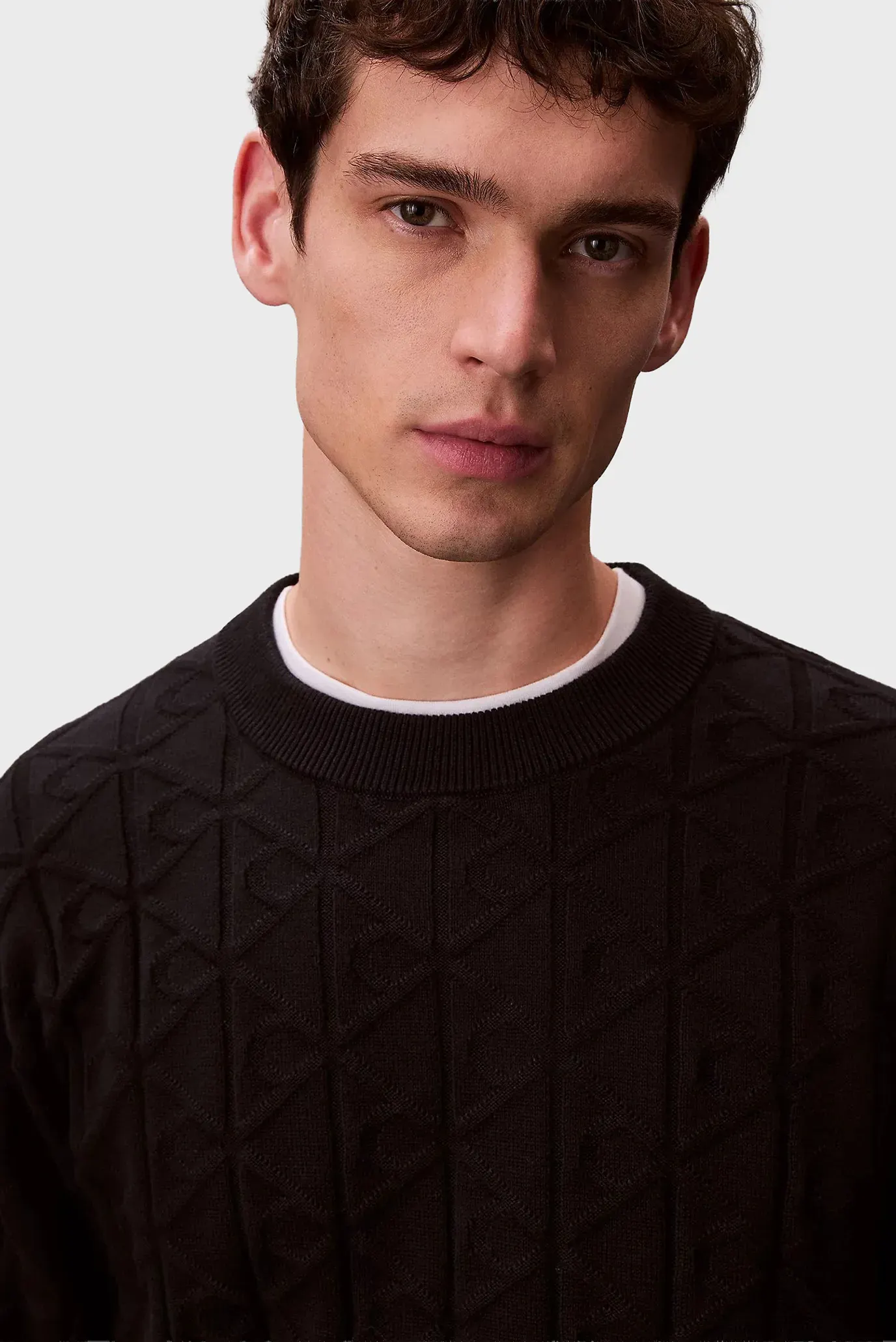 Свитер LS EASY AOP COTTON CREWNK SWEATE 5