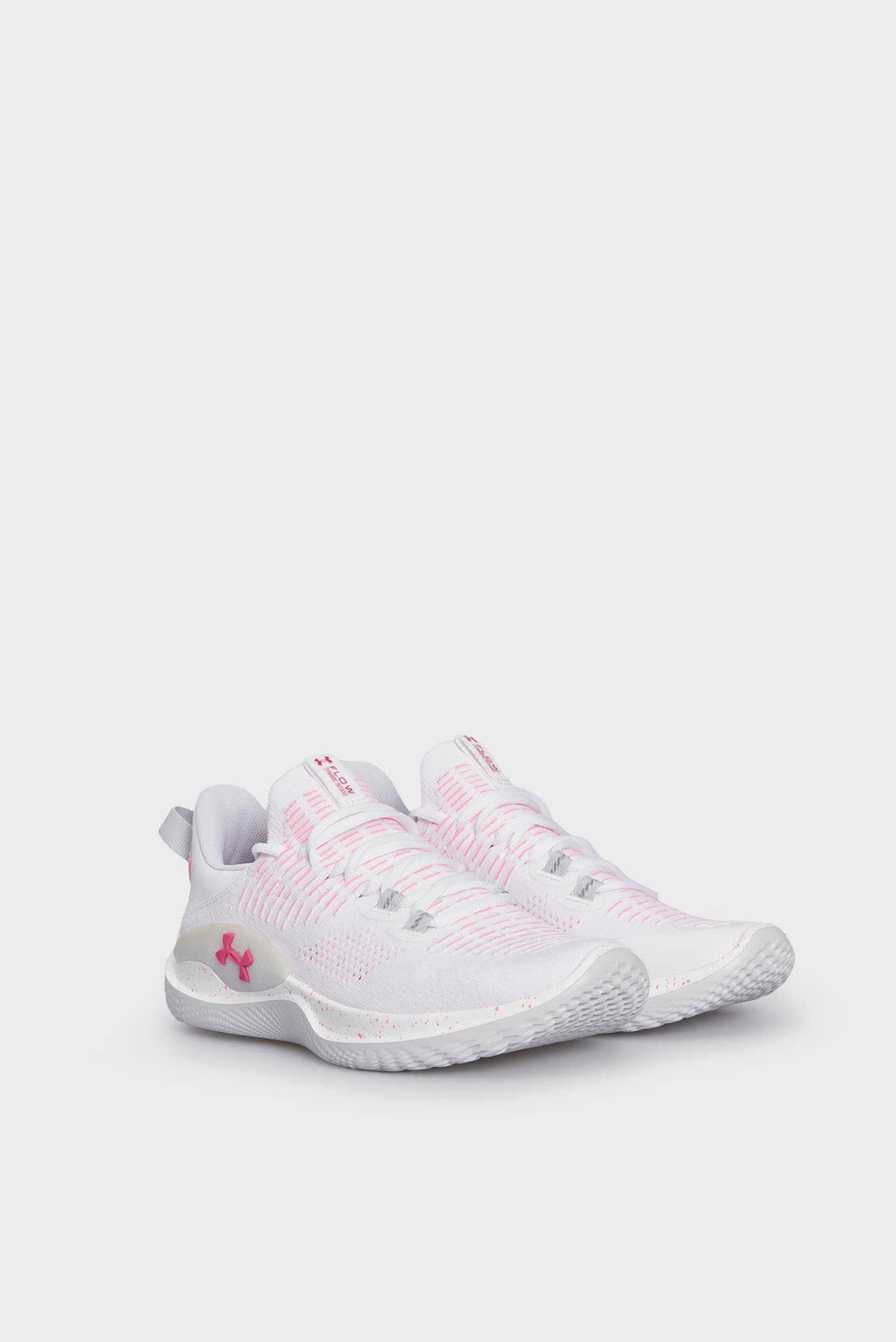 Женские белые кроссовки UA W Flow Dynamic INTLKNT 4