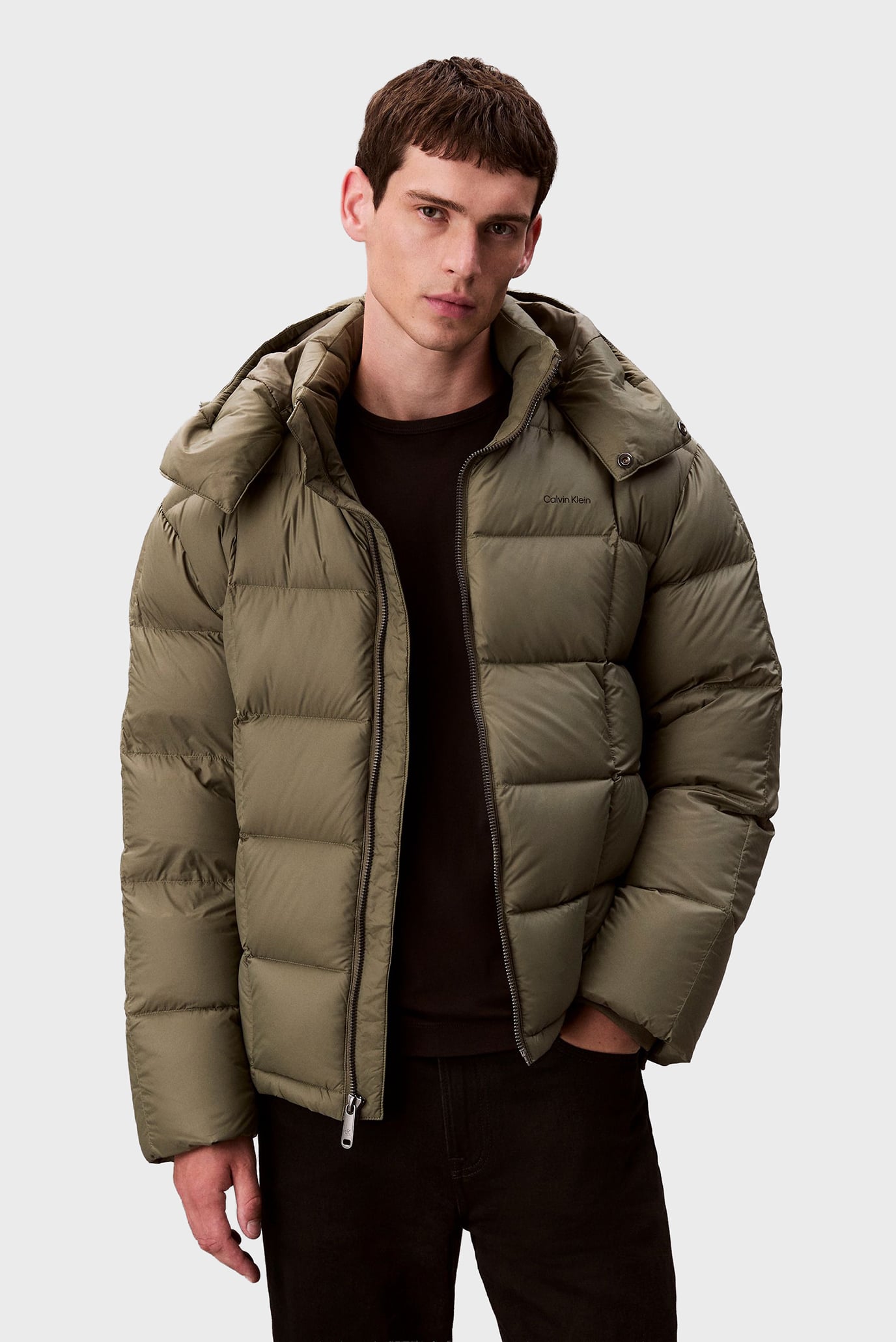 Куртка зимняя LS NYLON QUILTED DETACHABLE HOOD 7