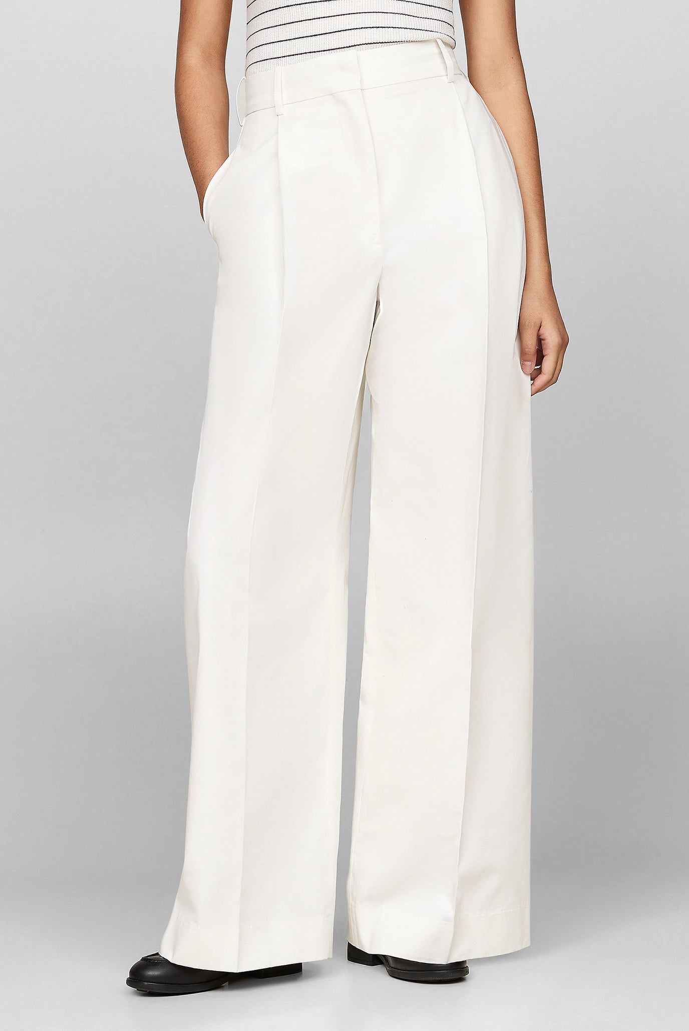 Женские белые брюки THL CC SUMMER CHINO 6