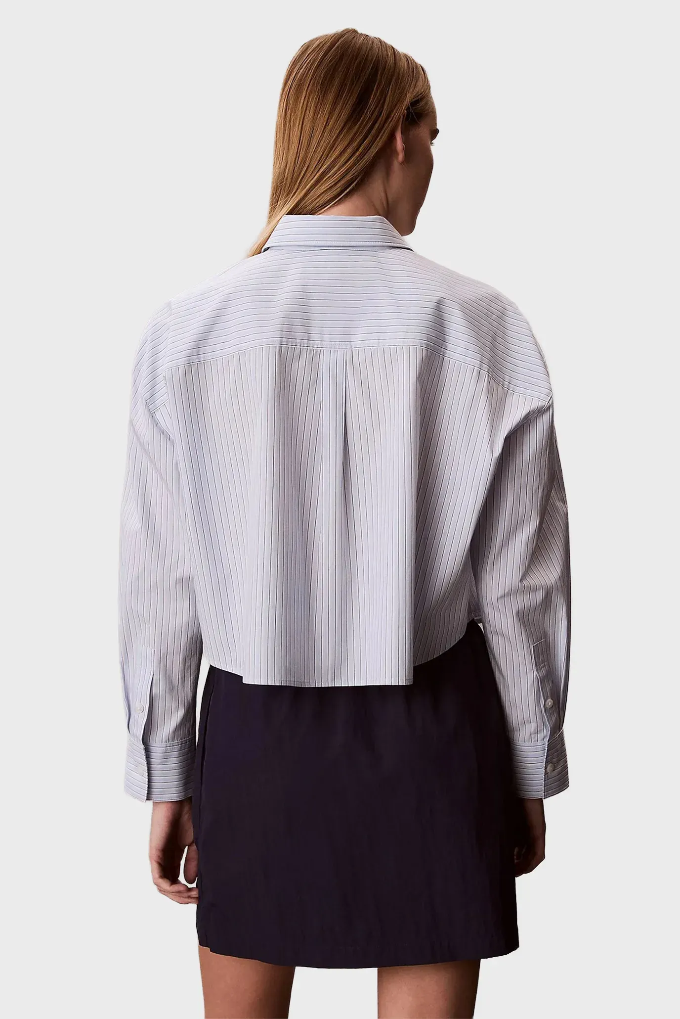 Рубашка YARNDYE COTTON POPLIN CROPPED SH 4