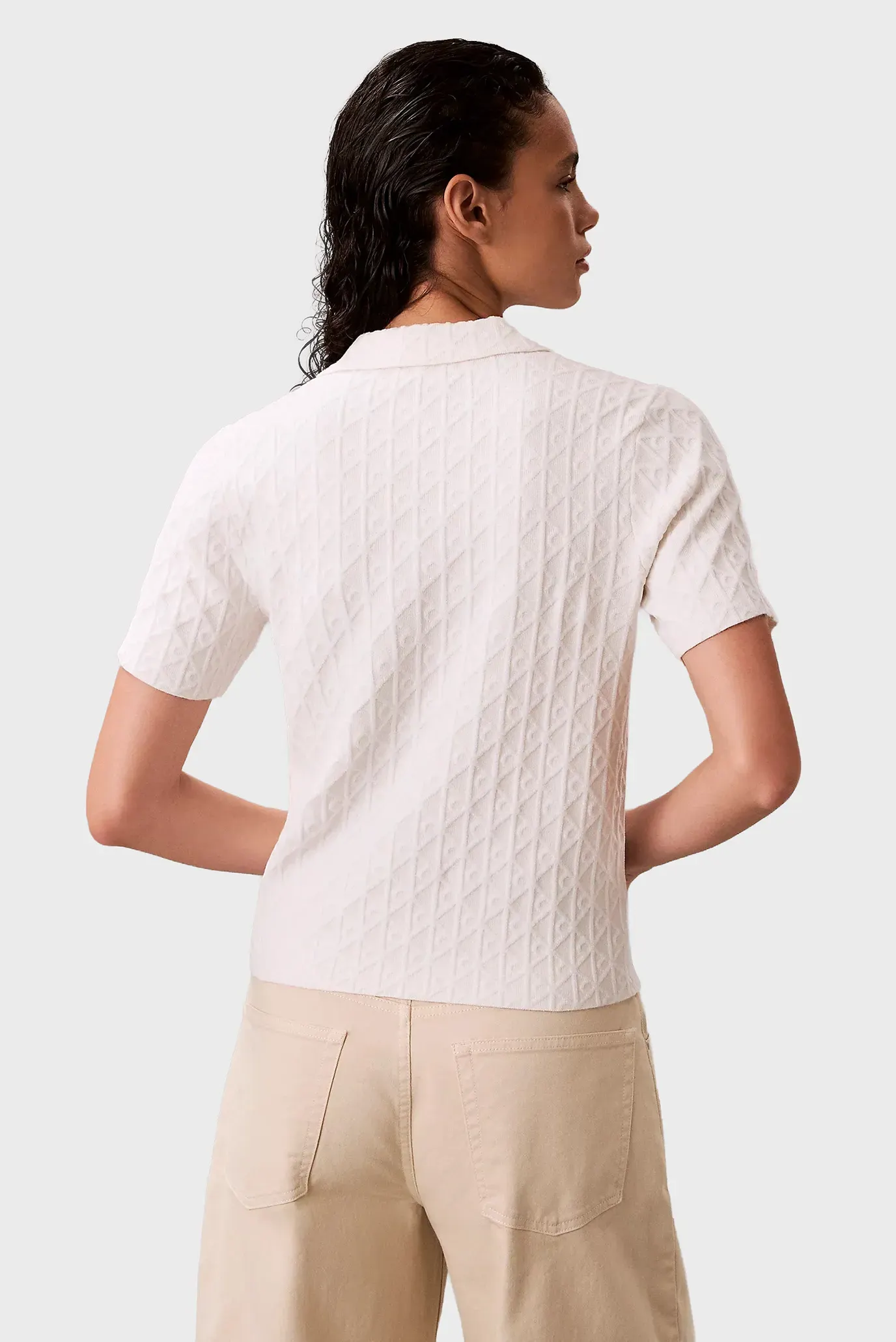 Поло AOP Textured SS Top 3