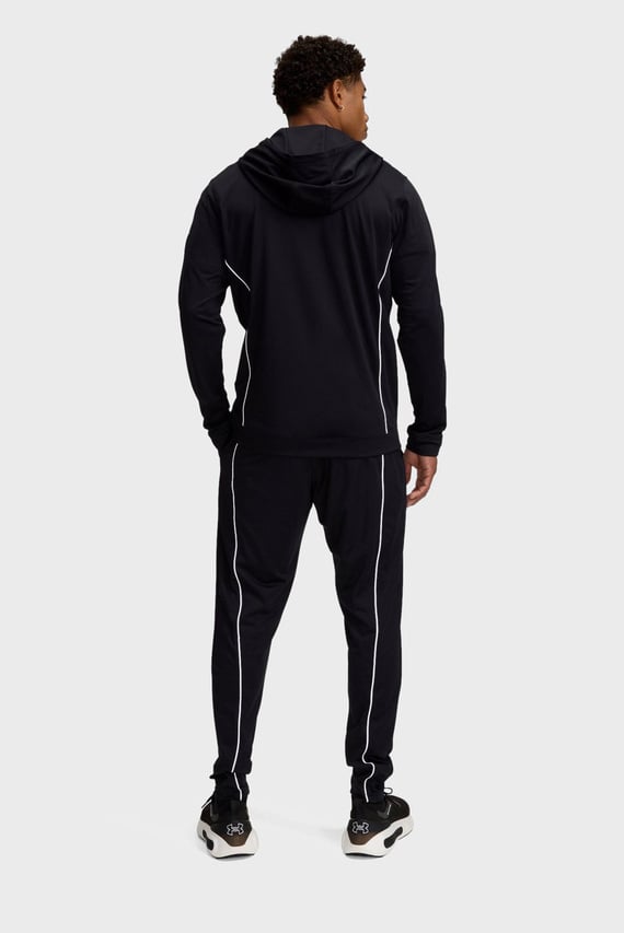 Мужской черный спортивный костюм (худи, брюки) UA EMEA Tracksuit Novelty