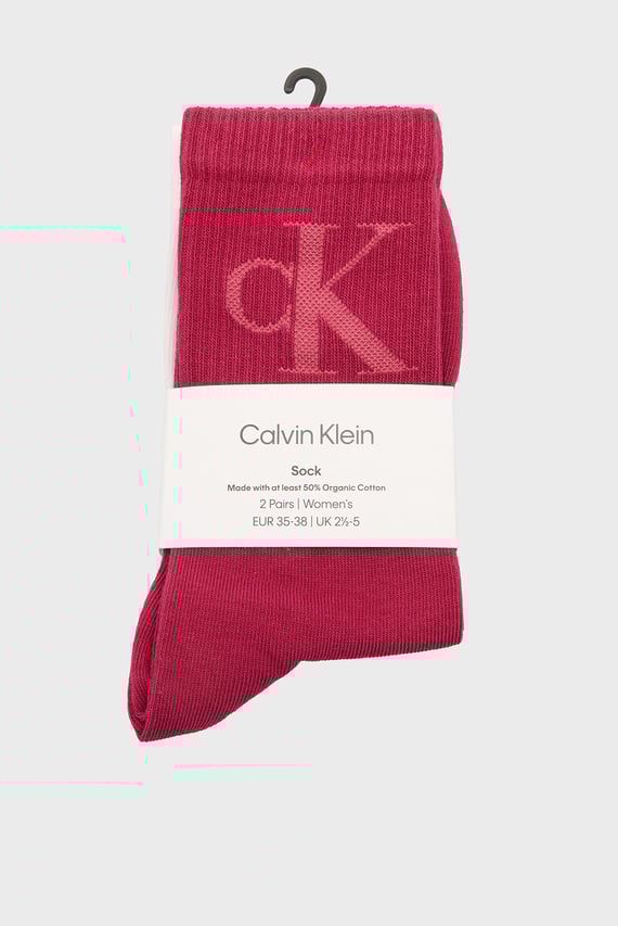Носки CKJ WOMEN SOCK 2P MONOGRAM Calvin Klein Jeans Носки CKJ WOMEN SOCK 2P MONOGRAM Calvin Klein Jeans