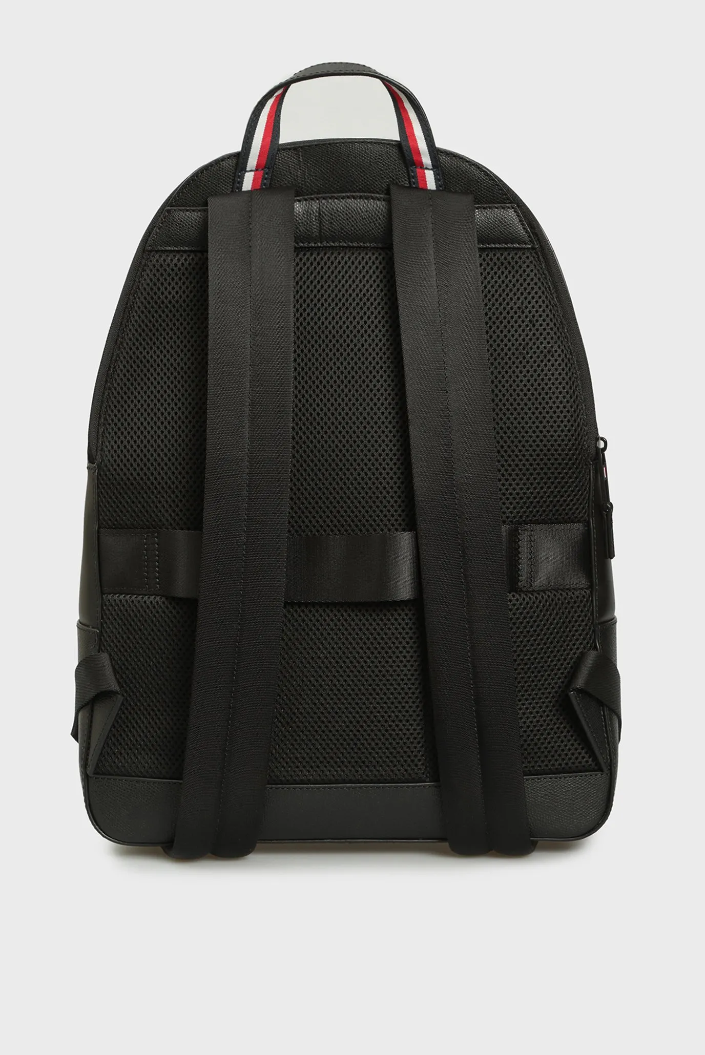 Мужской черный кожаный рюкзак BUSINESS 10