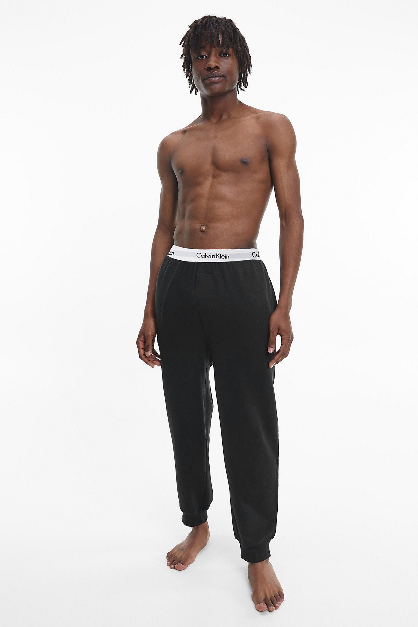 Мужские черные брюки JOGGER 7