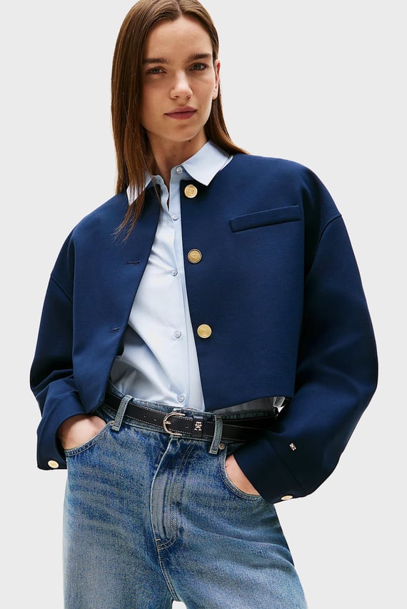 Жакет PUNTO CROP LADY JACKET BLAZER Tommy Hilfiger