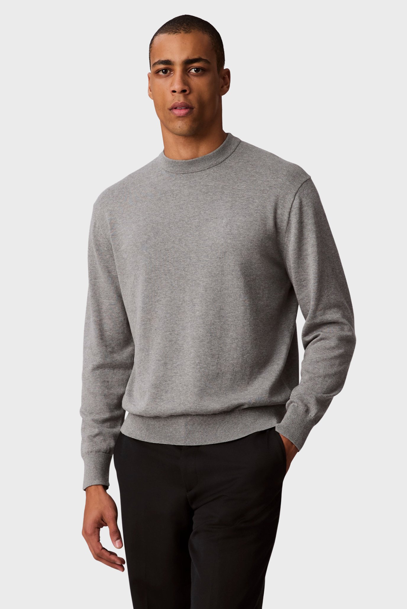 Свитер EU LS COTTON RELAXED CREWNK SWEA 1
