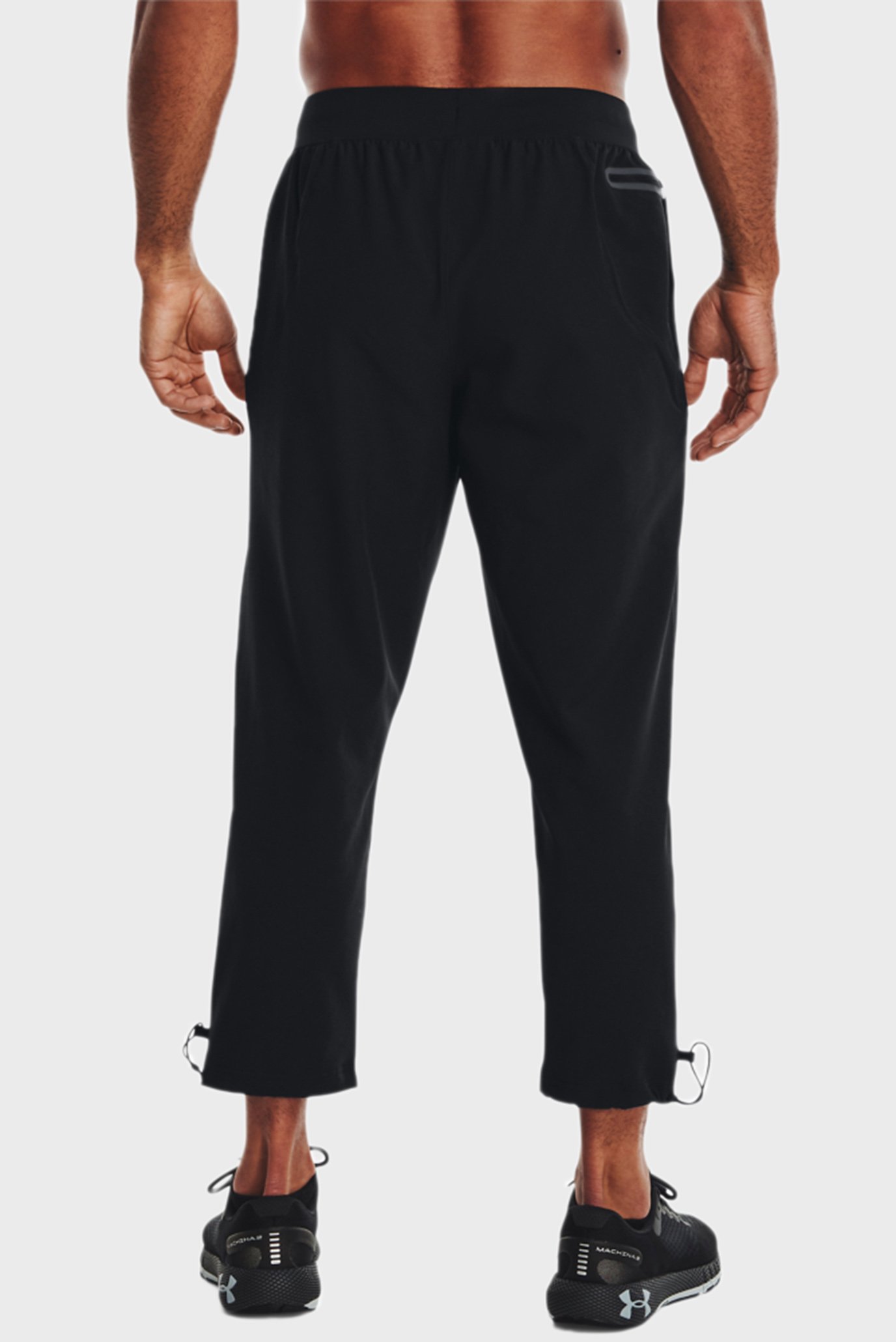 Мужские черные спортивные брюки UA Unstoppable Crop Pant 3