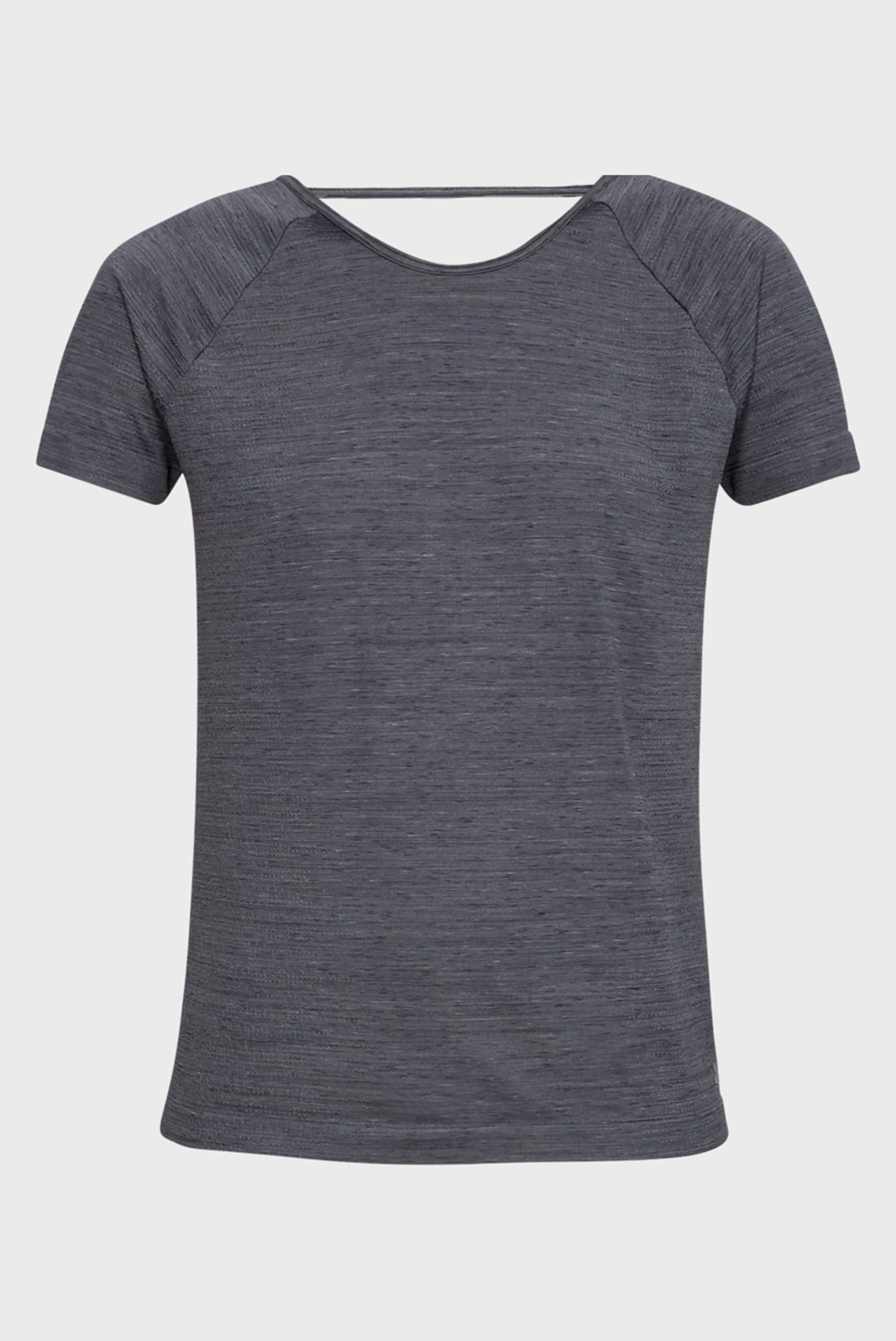 Женская черная футболка TB Seamless Spacedye SS 4