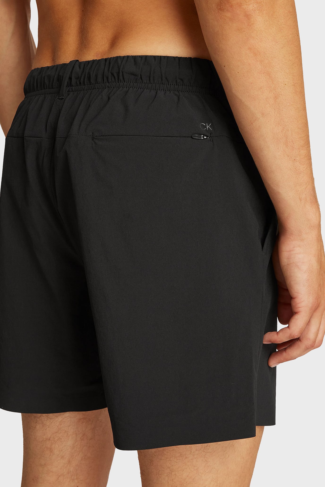 Мужские черные плавательные шорты 4