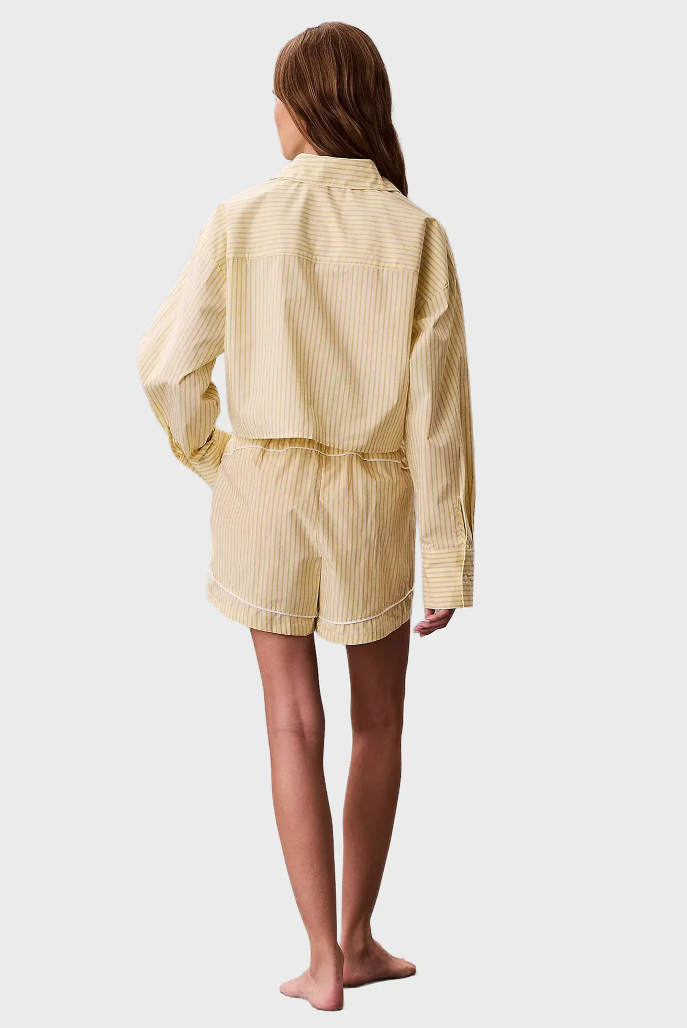 Шорты CK GRAPHIC POPLIN TRACK SHORT 3