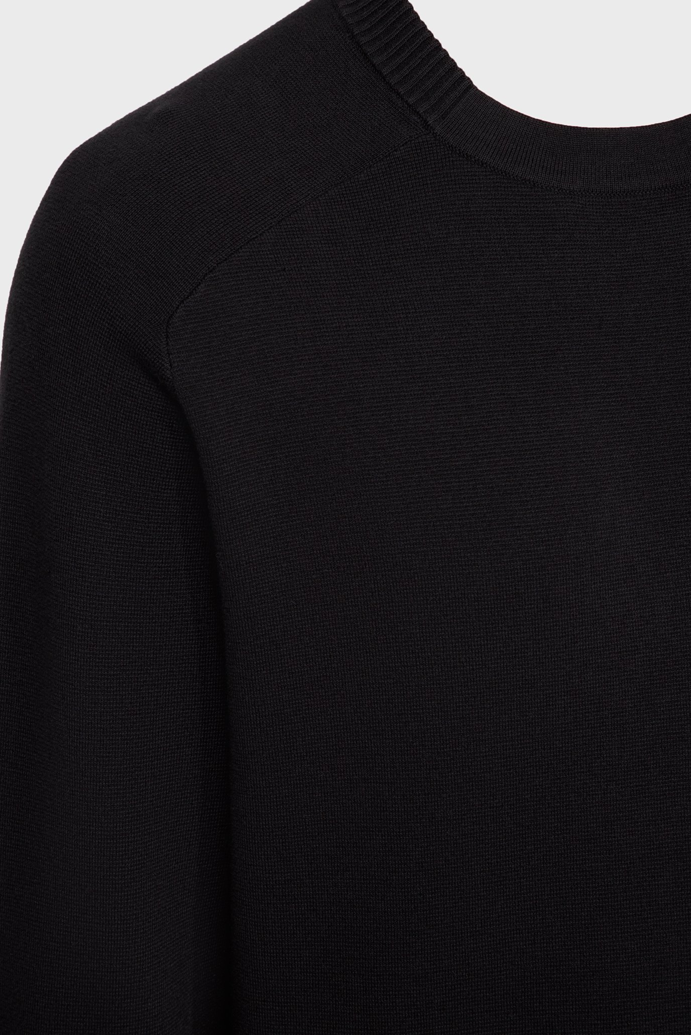 Мужской черный джемпер MILANO STITCH COMFORT 3