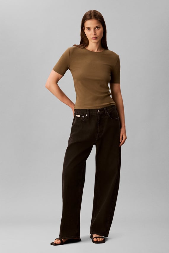 Топ A- Modal Rib Tee (essential)