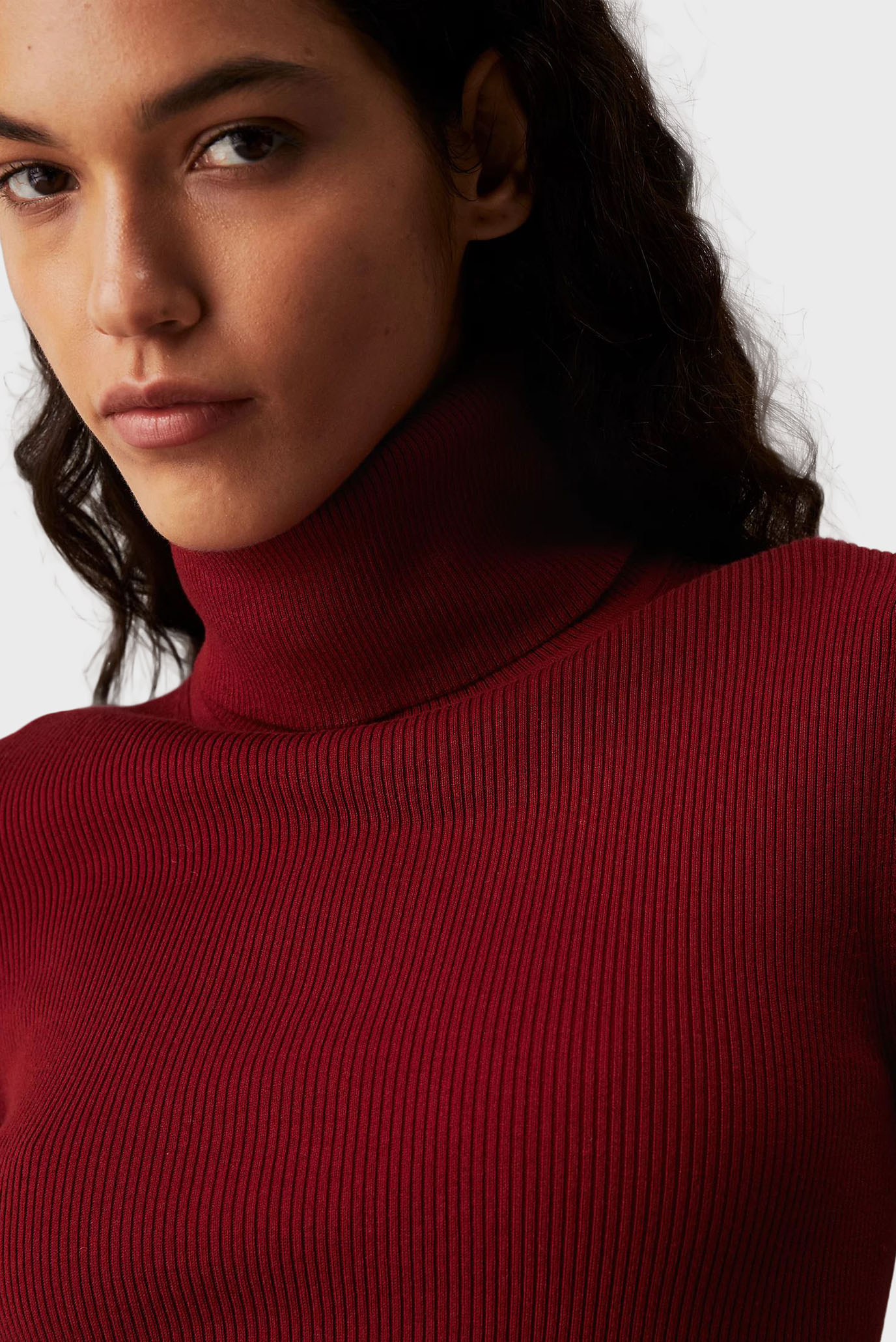 Гольф WOVEN LABEL ROLL NECK SWEATER 4