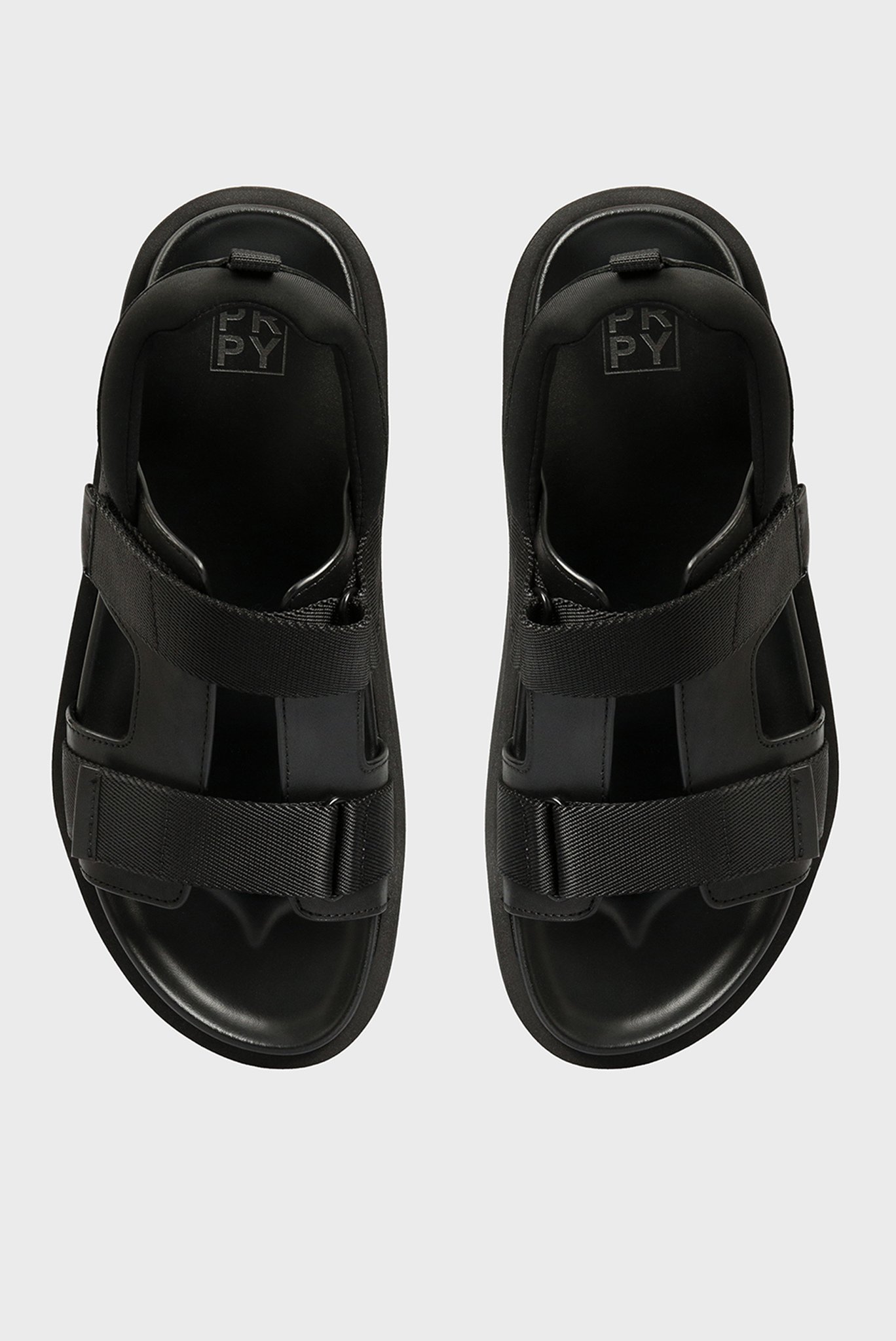 Мужские черные сандалии 4