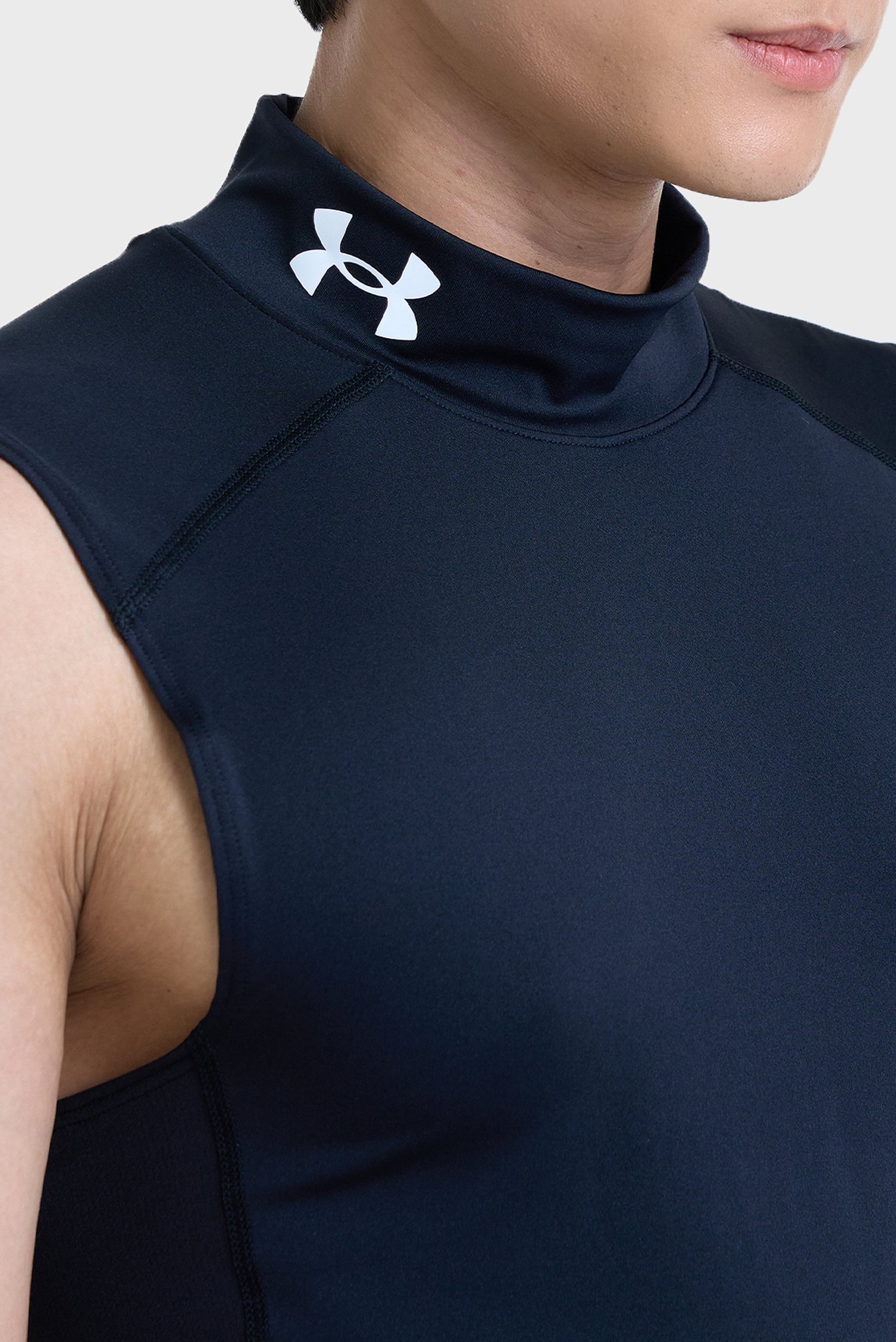 Майка/UA HG Armour Comp Mock SL 4