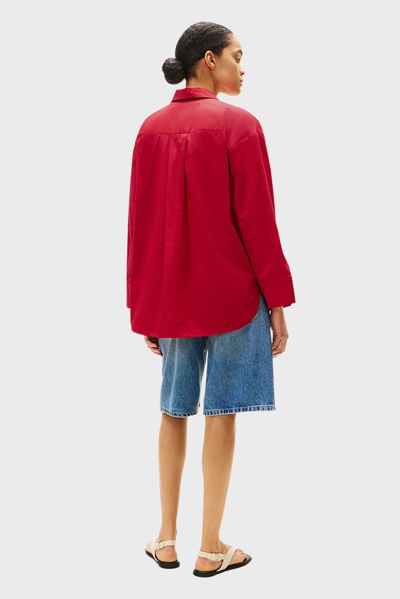 Рубашка/ESS POPLIN NEW EASY SHIRT 3