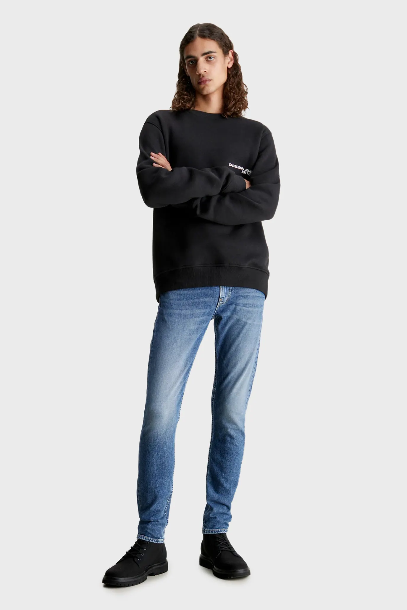 Мужские синие джинсы SLIM TAPER 2