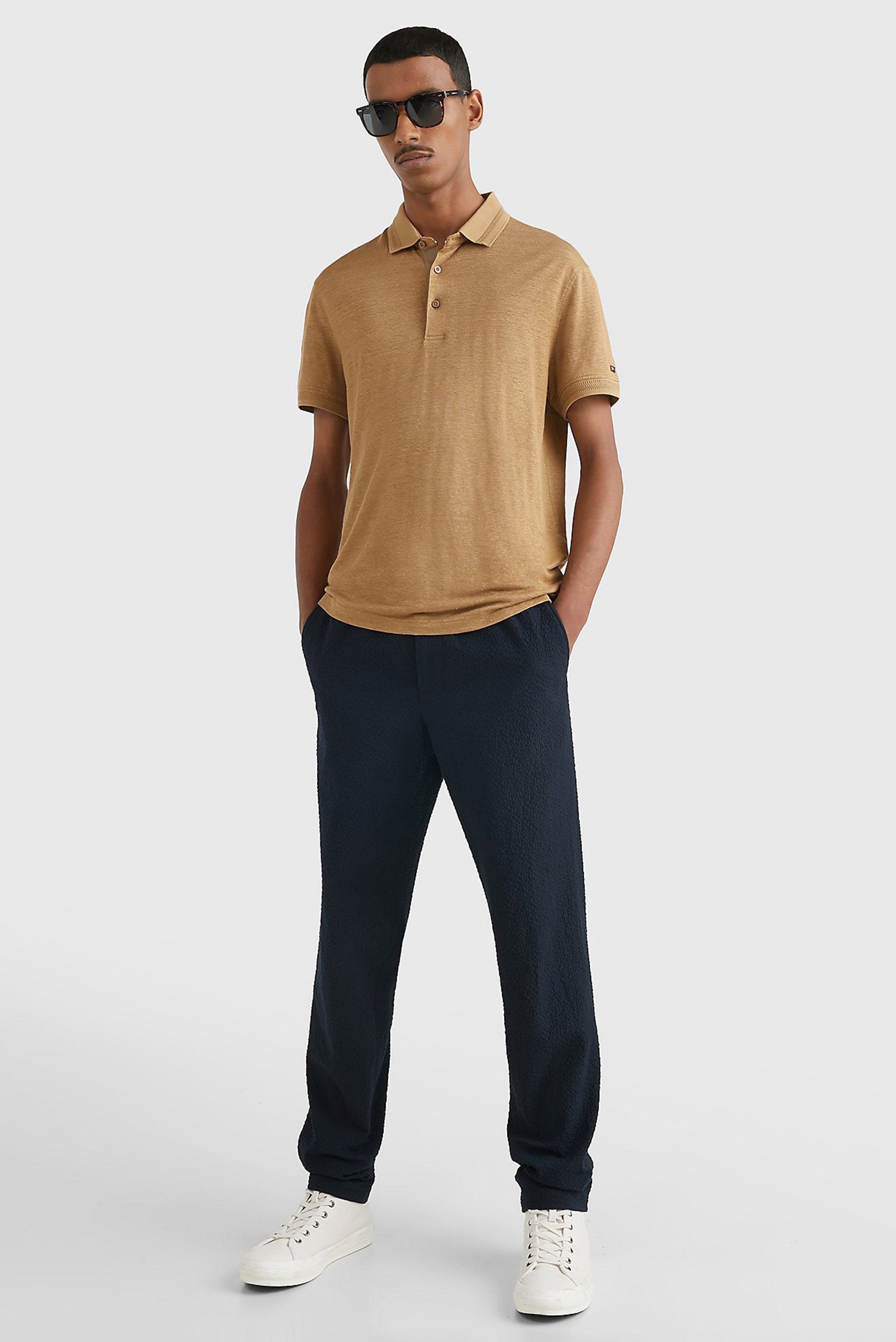 Поло DC PREMIUM LINEN POLO 7