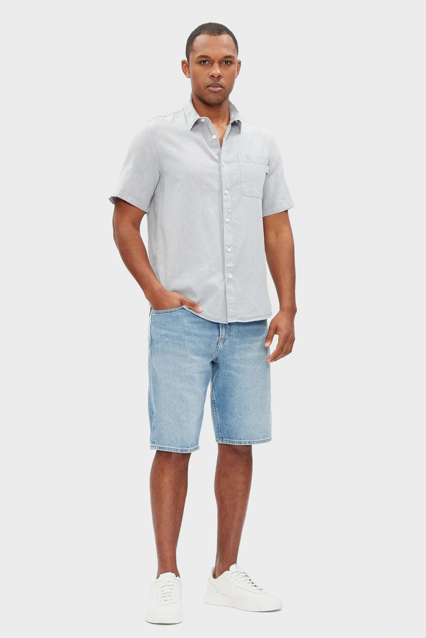 Рубашка с коротким рукавом/AMARO 2