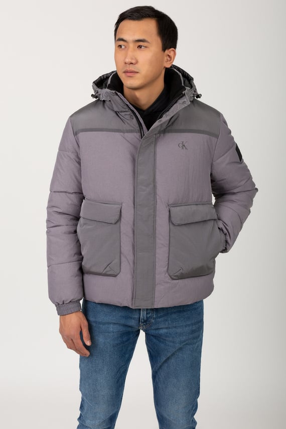 Куртка зимняя RIPSTOP NON DOWN HOODED PUFFER