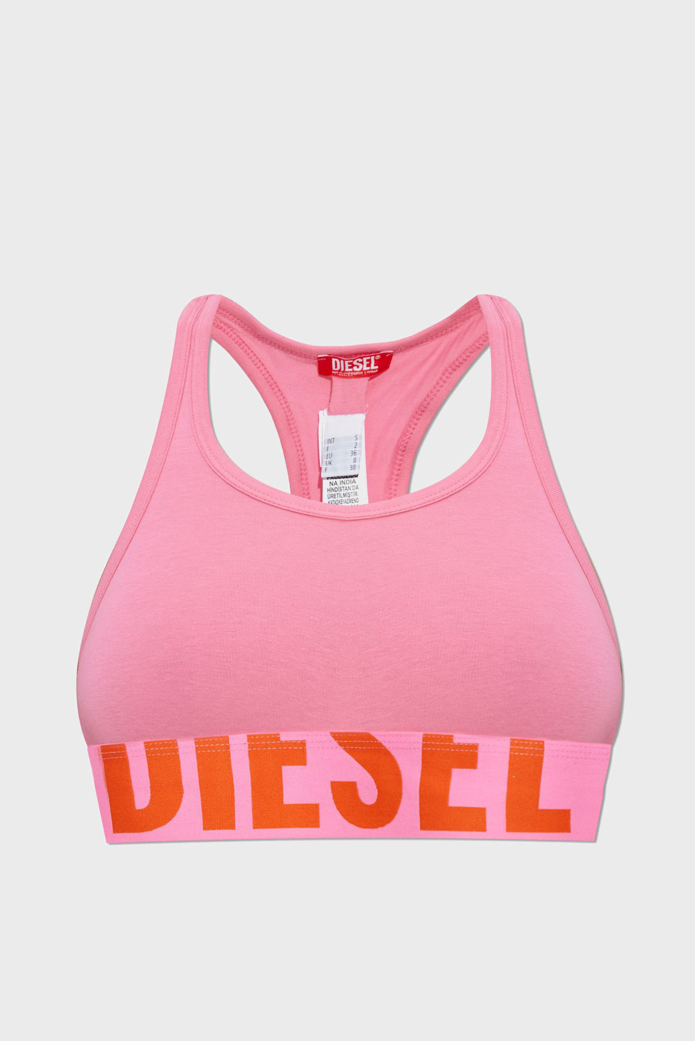 Женский розовый топ 4