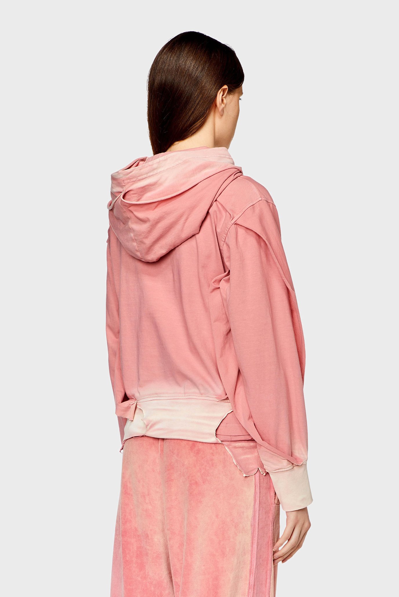 Женское розовое худи F-MAITE FELPA 2