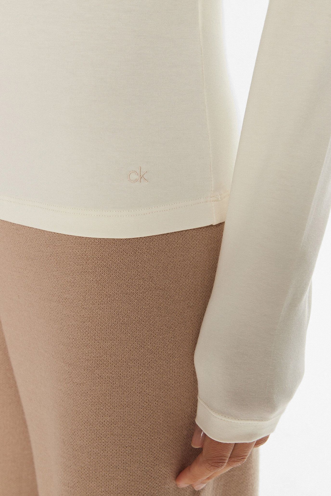 Лонгслив MODAL STRETCH SLIM C-NECK TOP LS 4