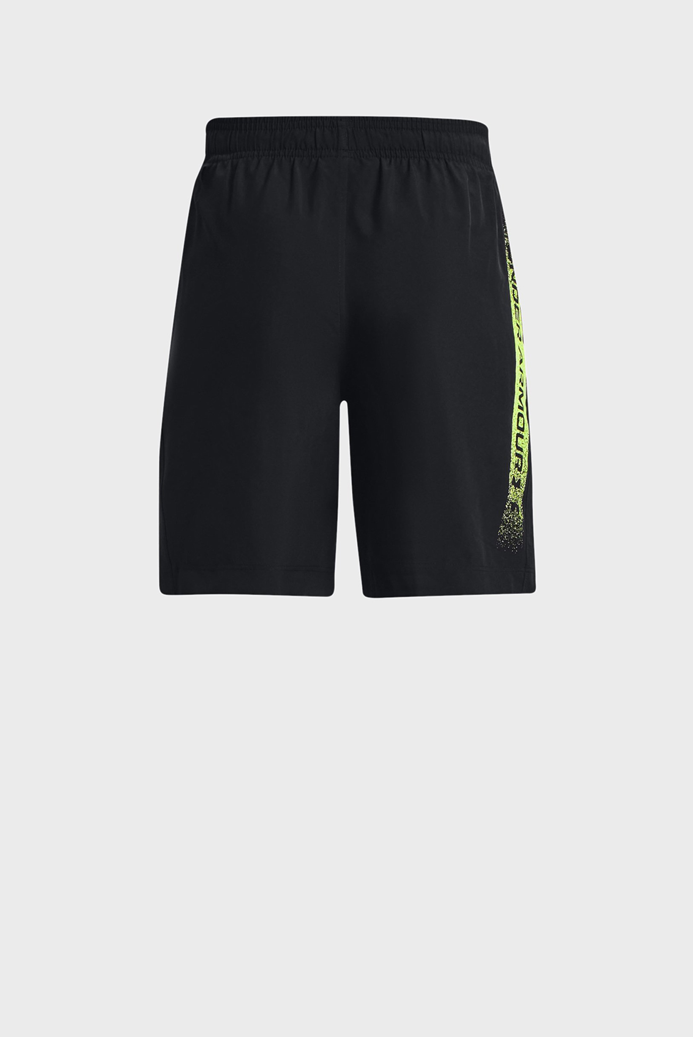 Детские черные шорты UA Woven Graphic Shorts 4