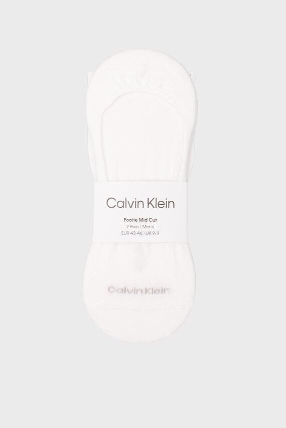 Следы CK MEN FOOTIE MID CUT 2P
