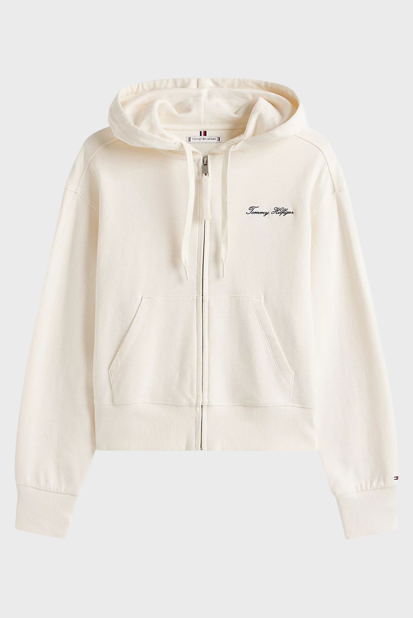 Реглан/SCRIPT REG PIQUE ZIP-UP HOODIE 5