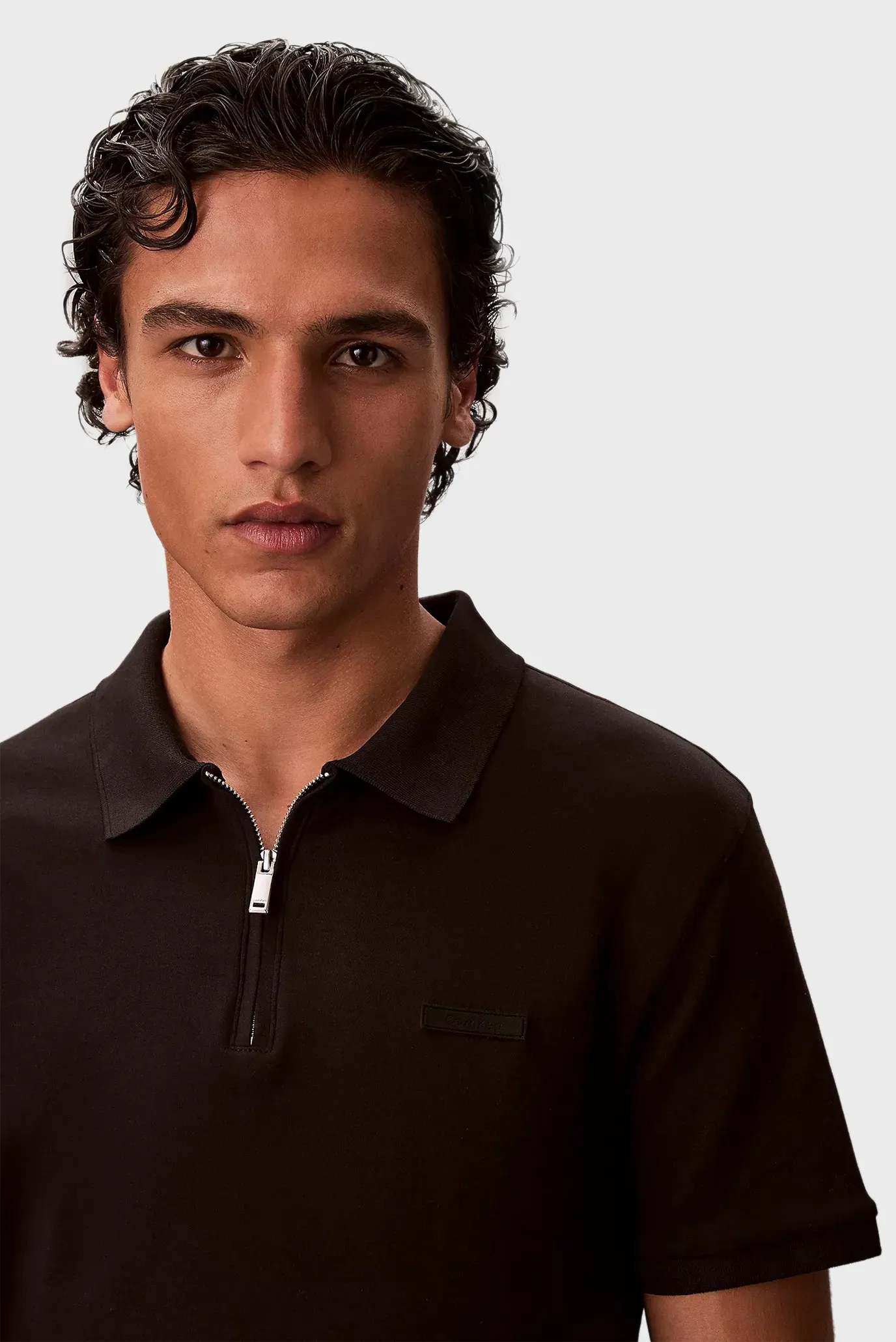 Поло SS SLIM SUPIMA ZIP POLO 5