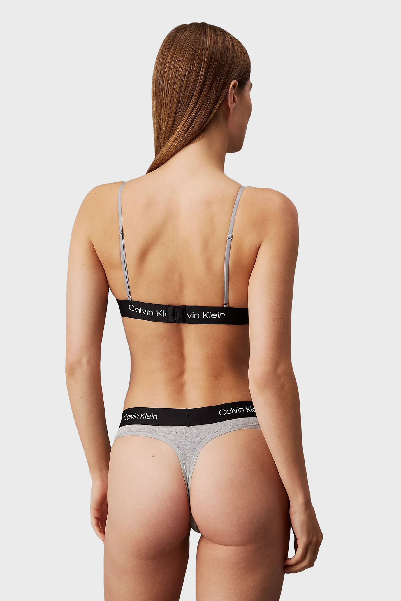 Женский серый бюстгальтерCalvin Klein Женский серый бюстгальтер 4