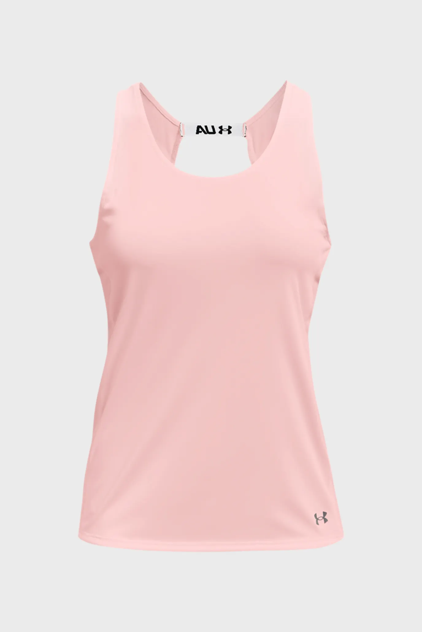 Женская розовая майка UA Fly By Tank-PNK 5