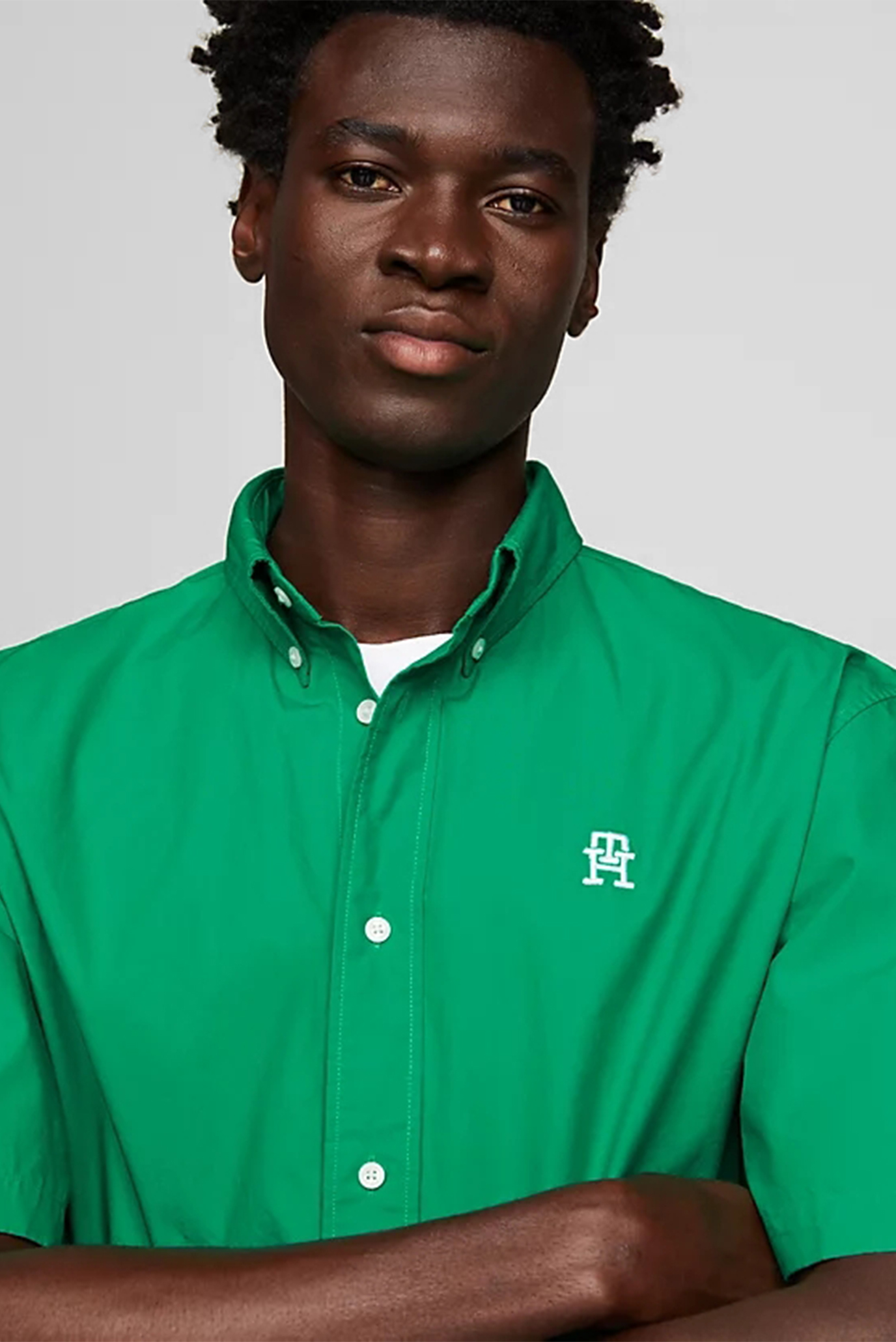 Рубашка с коротким рукавом MONOGRAM SOLID SHIRT S S 3