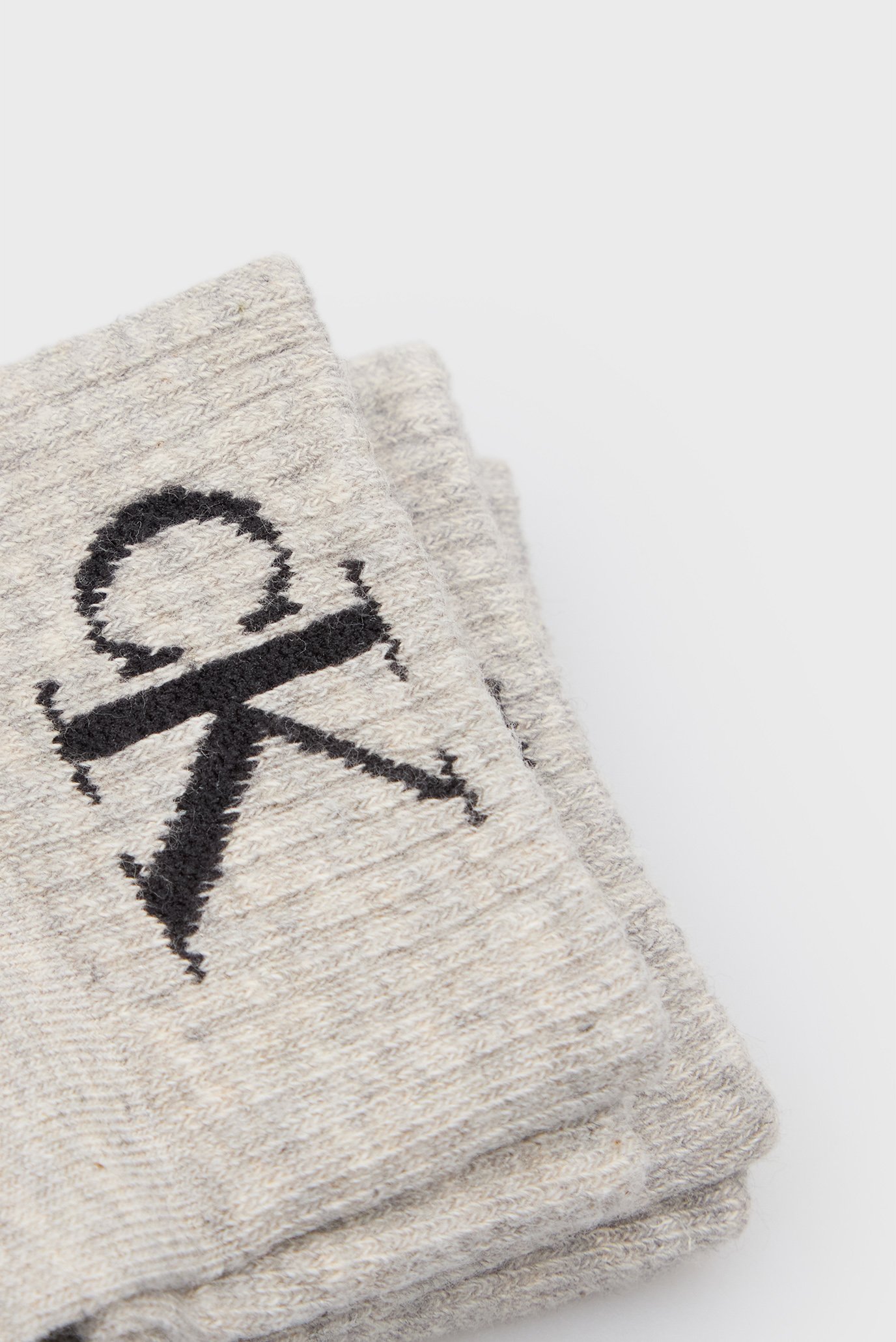 Носки CKJ WOMEN QUARTER 2P MONOGRAM 2