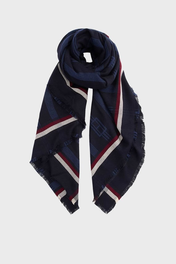 Шарф ESSENTIAL FLAG JACQUARD SQUARE