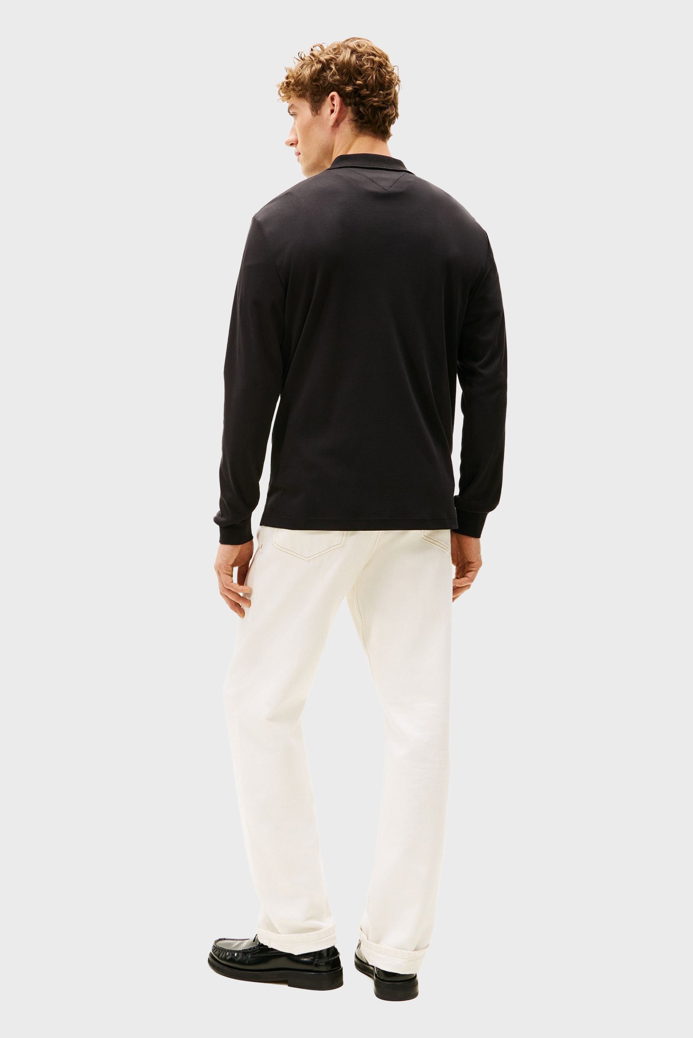 Поло с длинным рукавом LS ZIP INTERLOCK REG POLO 3