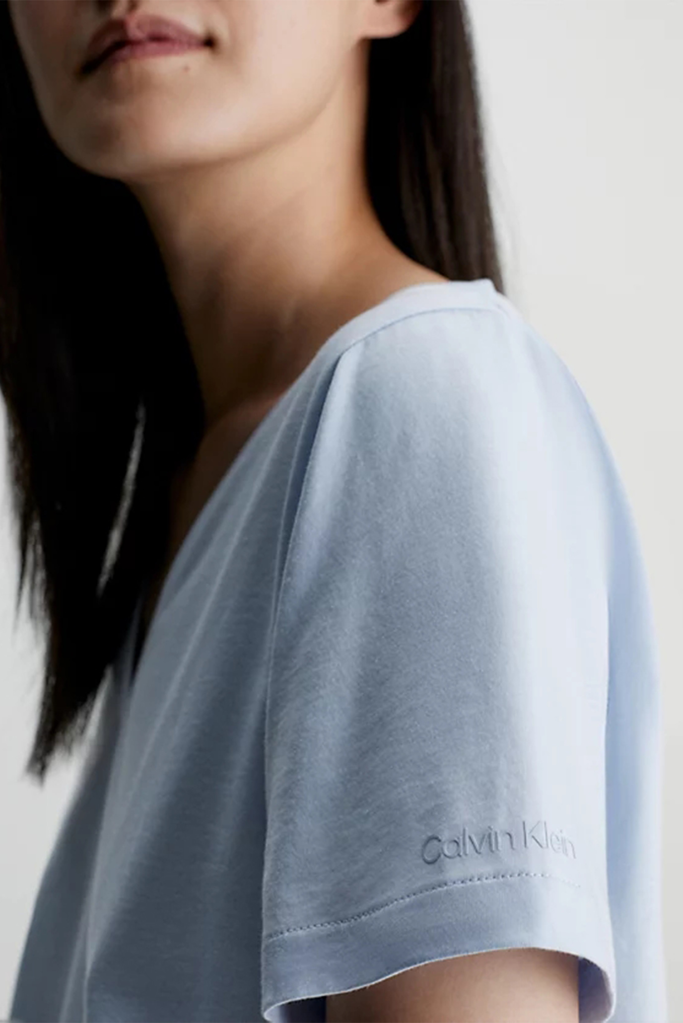 Футболка SMOOTH COTTON V NECK TEE SS 3