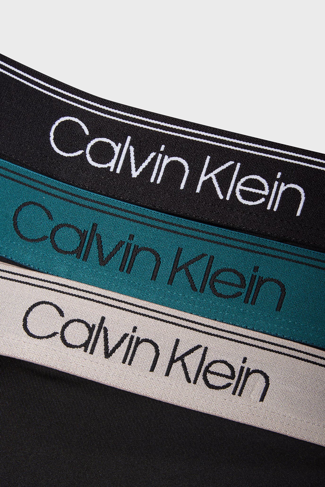 Мужские черные боксеры (3 шт) LOW RISE TRUNK 9