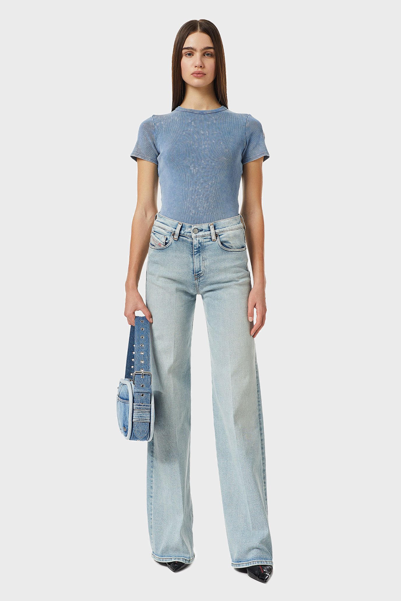 Женские голубые джинсы 1978 2