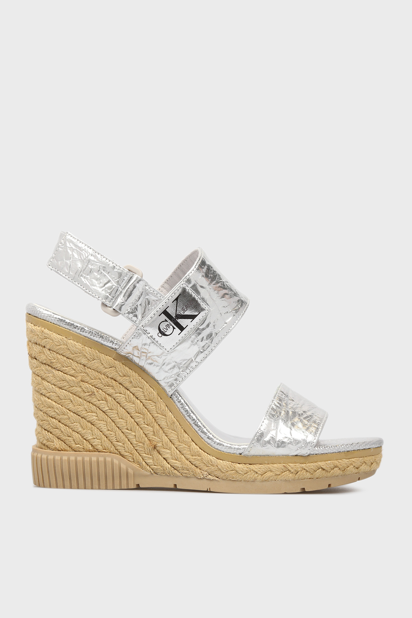 Серебряные босоножки 6