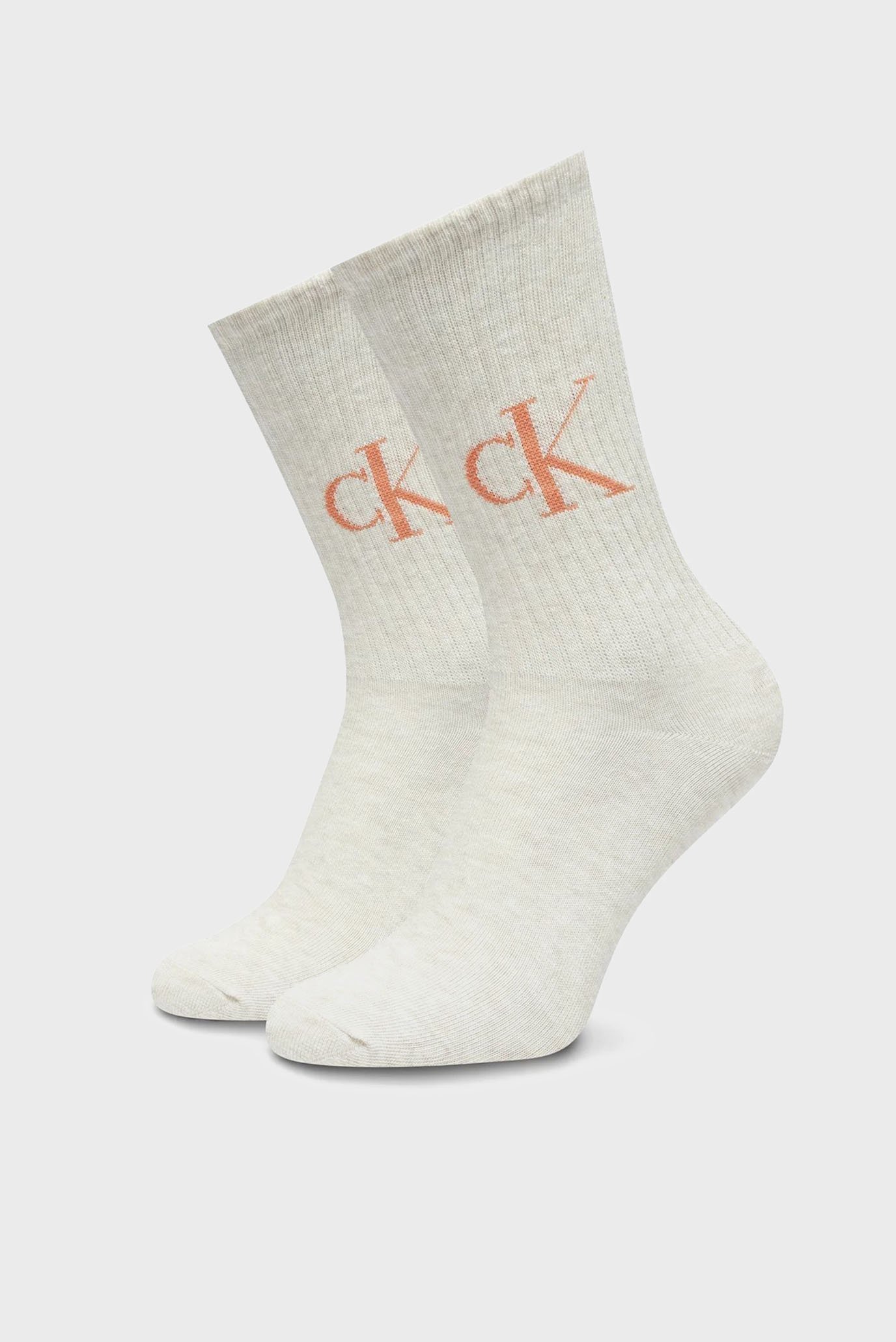 Набор носков CKJ WOMEN SOCK 4P GIFTBOX AOP LOGO 3