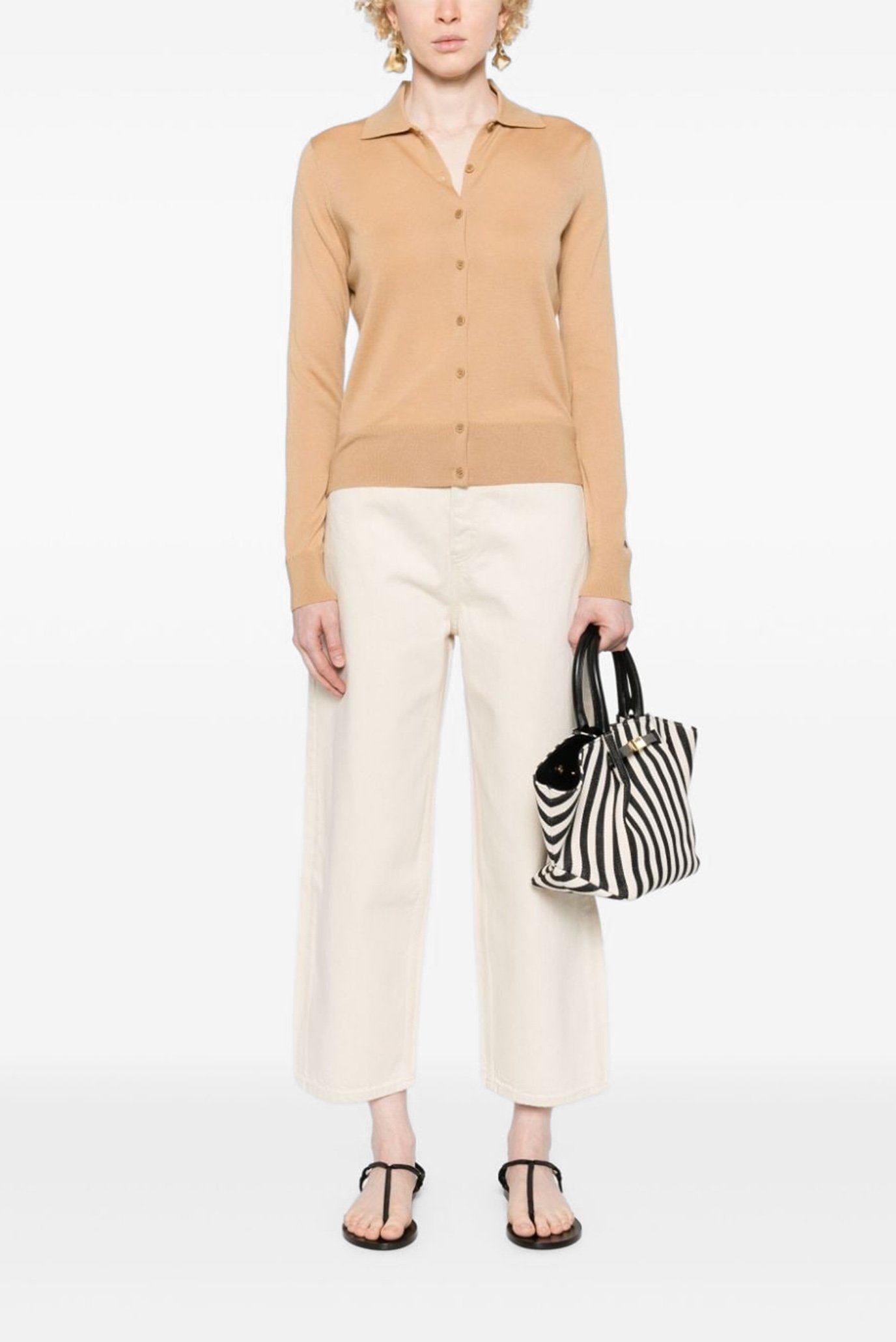 Кардиган MERINO WOOL BUTTON CARDI 2