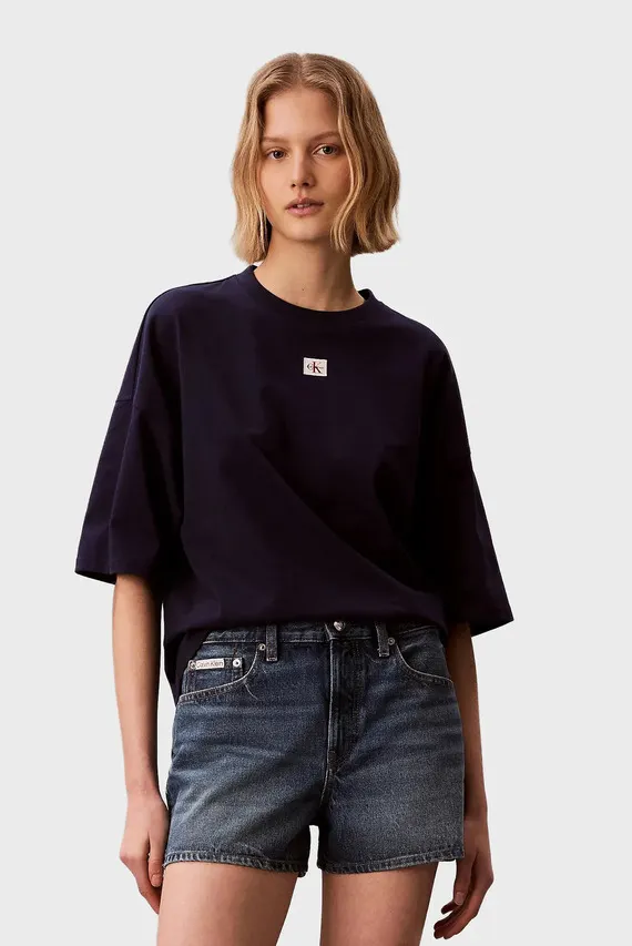 Футболка SS WOVEN LABEL OVERSIZED TEE Calvin Klein Jeans