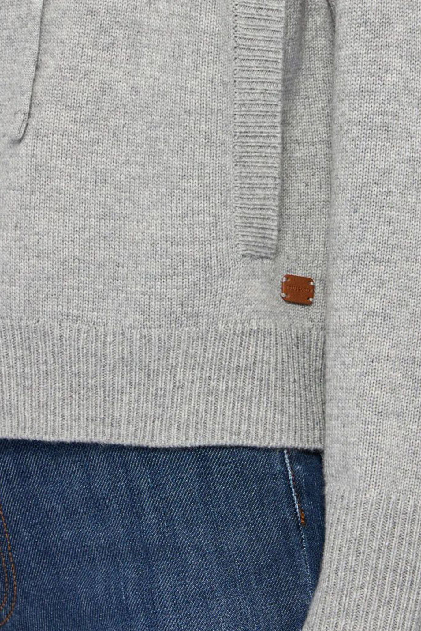 Реглан LEISURE KNIT ZIPPED HOODY - WOOL BLEND 2