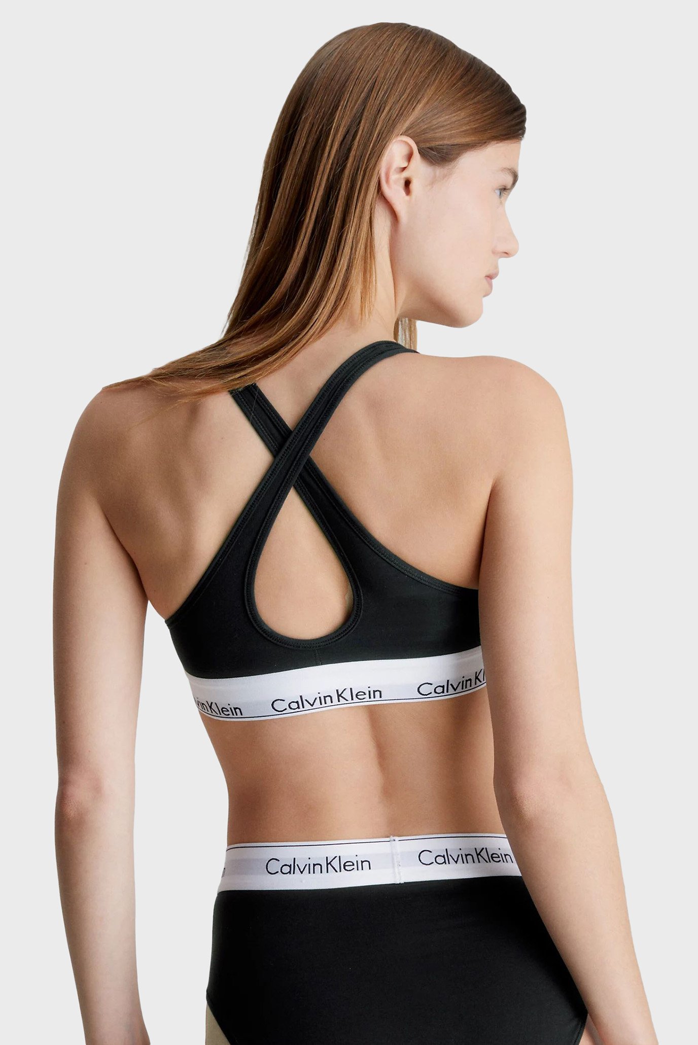 Женский черный бюстгальтерCalvin Klein Женский черный бюстгальтер 3