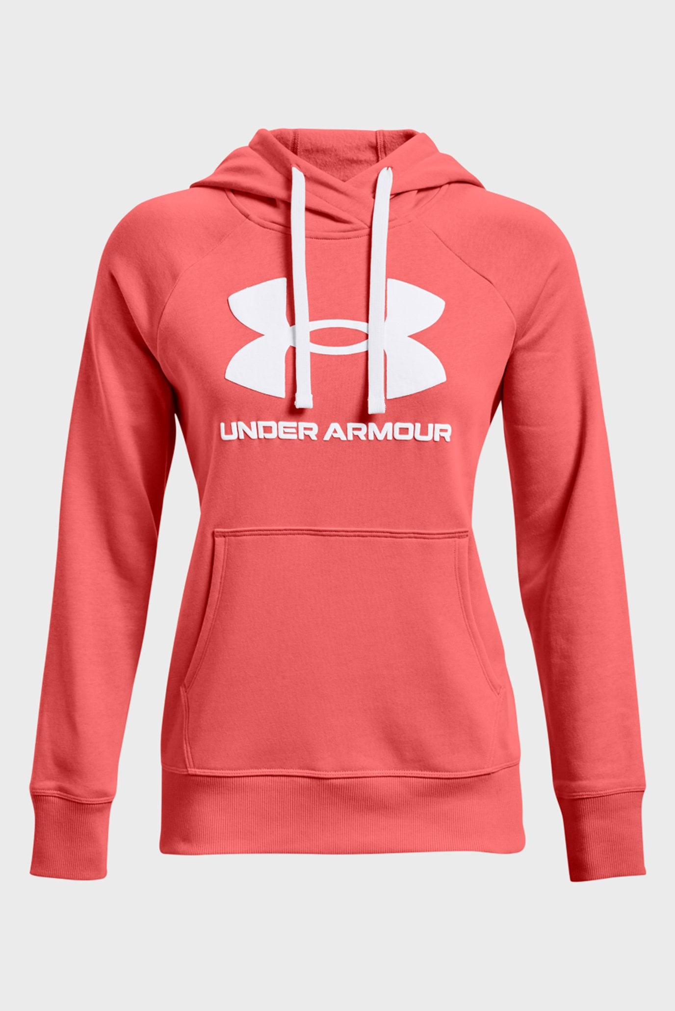 Женское коралловое худи Rival Fleece Logo Hoodie 5