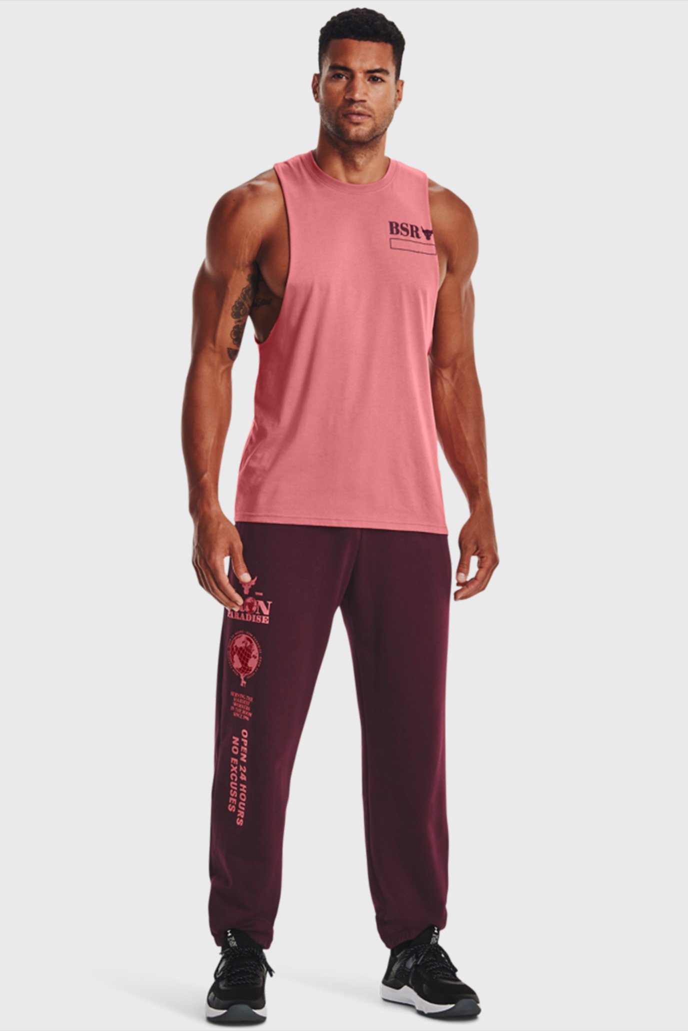 Штаны спортивные UA Pjt Rck Hwt Terry Pnt 8